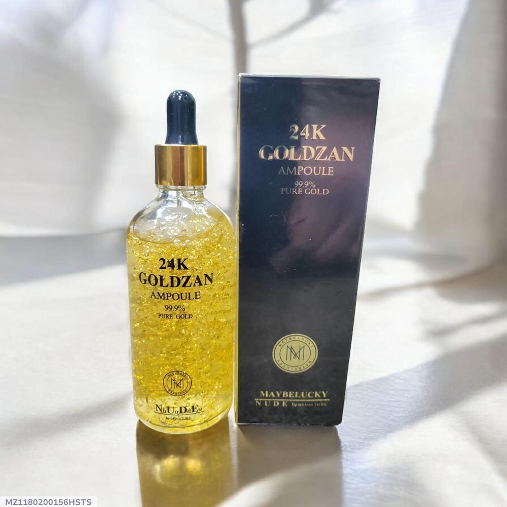 24K Gold Facial Serum 30ml – Skin Brightening, Anti-Aging & Radiant Glow Treatment | Luxury Skincare Serum Pakistan