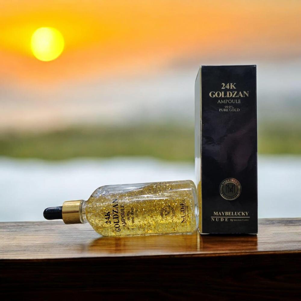24K Gold Facial Serum 30ml – Skin Brightening, Anti-Aging & Radiant Glow Treatment | Luxury Skincare Serum Pakistan