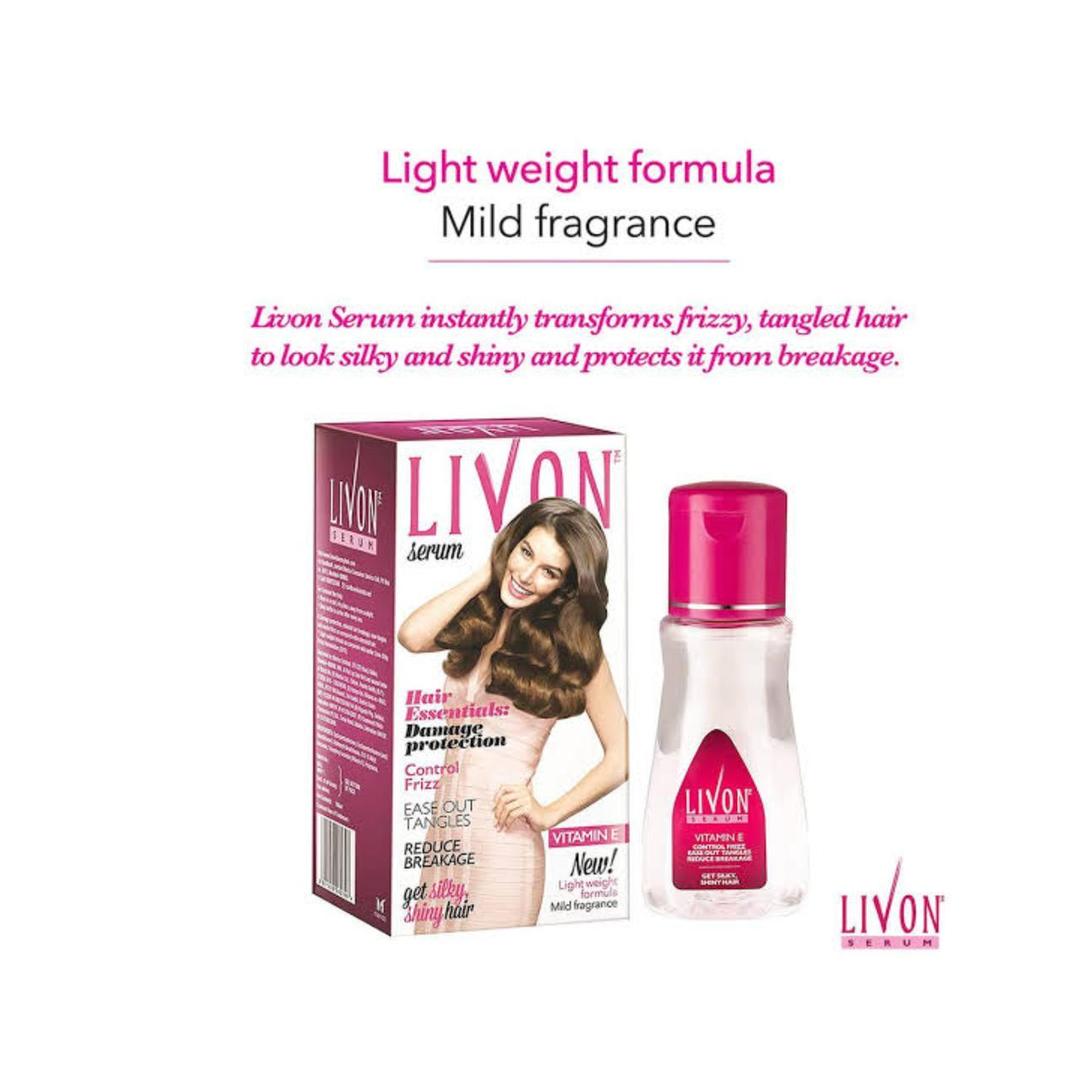 Livon Hair Serum 100ml Anti-Frizz & Shine